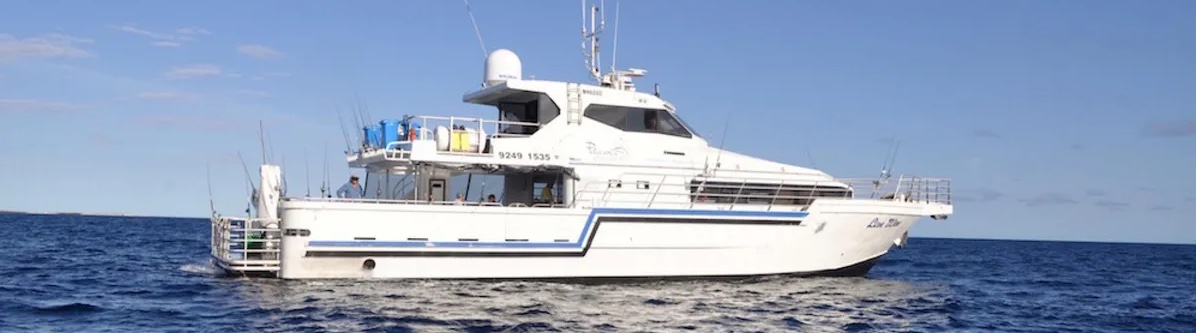 WA charter boat hire australia